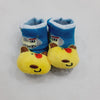 Born baby booties yellow cow