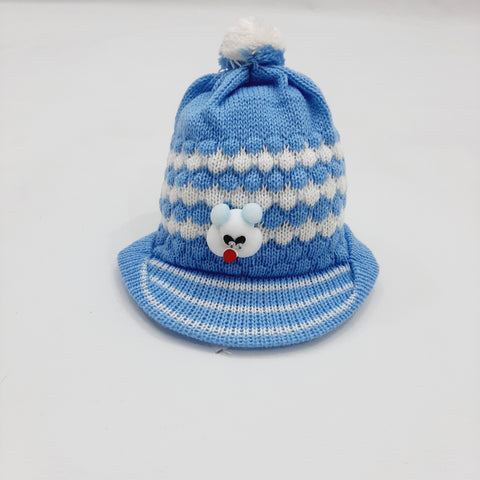 Pcap Woolen Blue