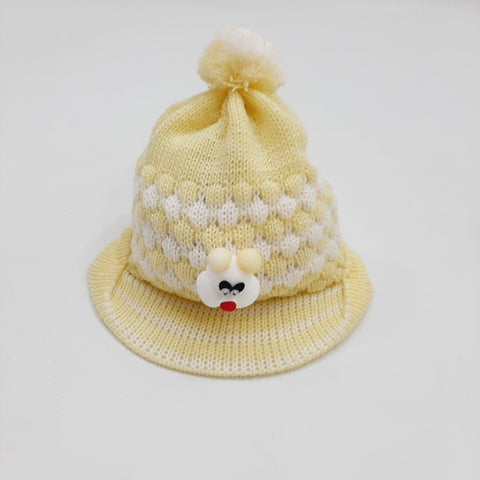 PCAP Woolen - yellow