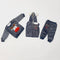 Imported Baby suit for winter Grey - moose