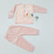 Baby suit for winter pink - elephant