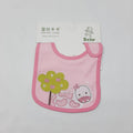 Imported Baby bib pink cow