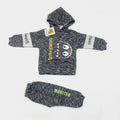 Baby suit for winter green - dino