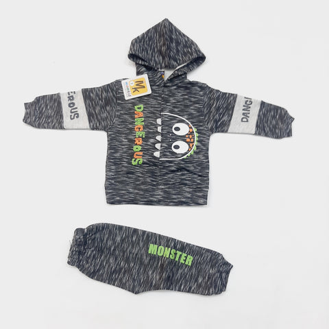 Baby Suit For Winter Green Dino