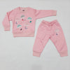 Warm Track suit pink - umberalla