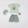 Baby suit for summer - bow lining