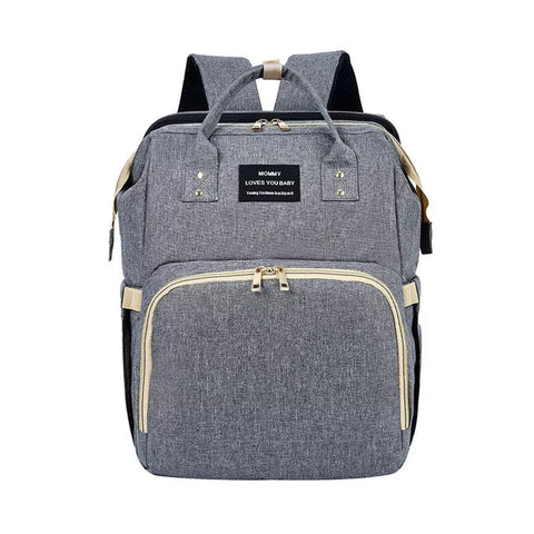 2 In 1 Bag Bed Grey