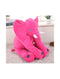 Elephant baby pillow shoking pink