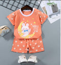 Imported Baby suit for summer - moon & kitty