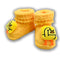 New born baby booties yellow tweety