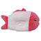 Fish head pillow pink