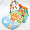 Baby play gym mat with piano music